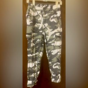 Camo cargo pants